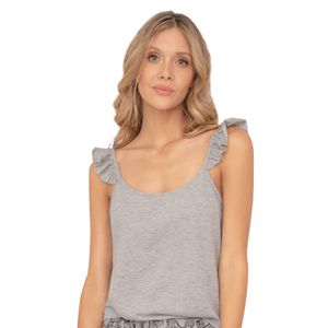 Camiseta Mujer Gris Fi 91683