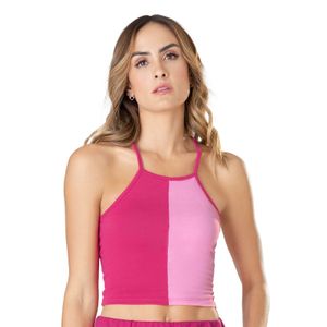 Crop Top Mujer Bicolor Rutta 6353