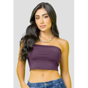 Crop Top Mujer Vino Mp 108098