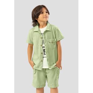 Conjunto Infantil Femenino Verde Matcha Mp 108188
