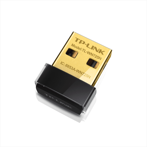 Tarjeta De Red Micro Usb Wifi N 150mbps Tp-link Tl-wn725n