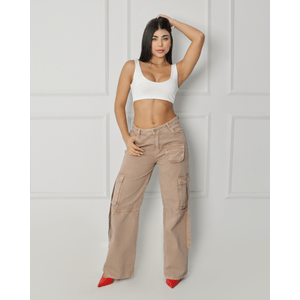 Pantalón Latte Cargo -715002