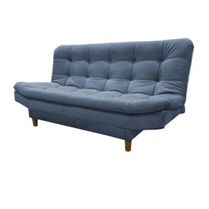 SOFA CAMA CLIC CLAC ZOU 90X180X84 AZUL