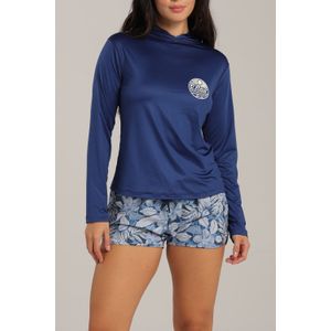 Buzo Hoodie Protección Solar Slate Shore Mujer