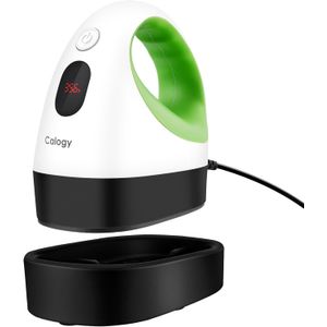 Calogy Mini Prensa De Calor De Calor Color Blanco-Verde 110v