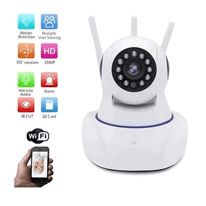 Camara De Seguridad 3 Antenas V380 Pro