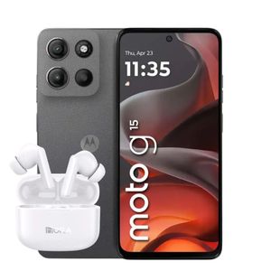Celular MOTOROLA G15 256GB 4GB Gris