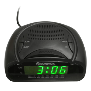Radio Reloj Despertador Led Sonivox AM-FM VS-RC757