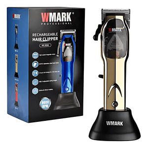 Maquina Profesional Cortadora De Cabello Wmark Ng-9002 Inalambrica Con Base De Carga