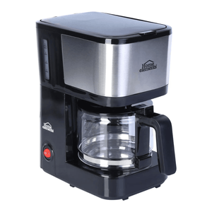 Cafetera 6 Tazas Negra Jarra De Vidrio Home Elements HECM9420SS