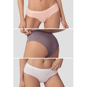 Cachetero Paq X3 Mujer Multicolor Fi 31546