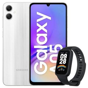 Celular Samsung Galaxy A05 128GB /4GB Plt + Band 9 Active Blk