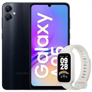 Celular Samsung Galaxy A05 128GB /4GB Blk + Band 9 Active Wht