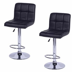 Set X 2 Silla De Bar Leo Negro