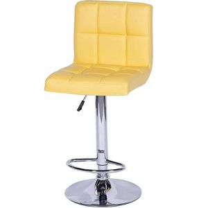 Silla de bar Leo amarillo