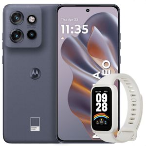 Celular Motorola Edge 50 Neo 5G 256GB /8GB Gris + Band 9 Active Wht