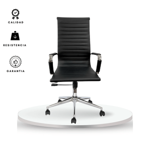 Silla de oficina Presidente Negro
