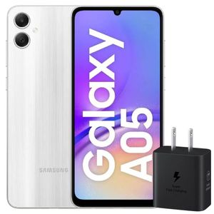 Celular Samsung Galaxy A05 128GB 4GB Plt + Cargador 25W