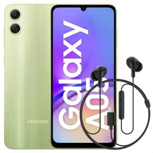 Celular Samsung Galaxy A05 128GB 4GB Vrd + Audífonos Tipo C Blk