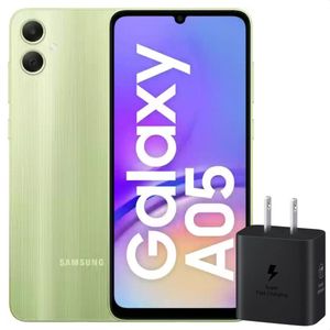 Celular Samsung Galaxy A05 128GB 4GB Vrd + Cargador 25W