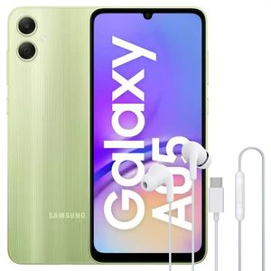 Celular Samsung Galaxy A05 128GB 4GB Vrd + Audífonos Tipo C Wht