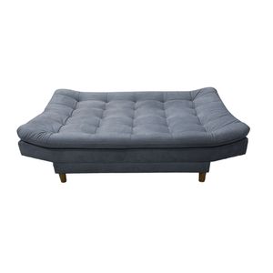 SOFA CAMA CLIC CLAC ZOU 90X180X84 GRIS PLOMO