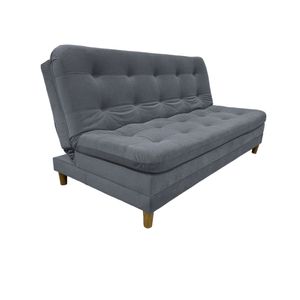 SOFA CAMA CLIC CLAC YEZZ 90X170X84 GRIS PLOMO