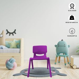 Silla Andy Junior Morado Ekonomodo