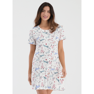 Pijama batola Estampada Manga corta Silueta ajustada 18615
