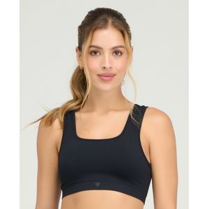 Top Deportivo Sin Costuras Tecnología Seamless Negro 68416