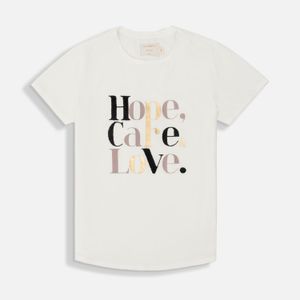 Camiseta Premium Manga Corta Color Ivory Para Mujer