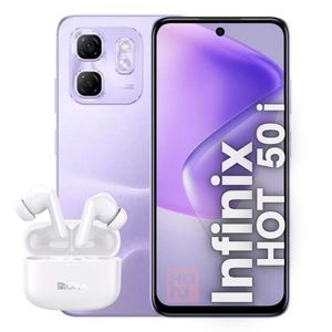 Celular Infinix Hot 50i 256GB/4GB RAM – Purpura