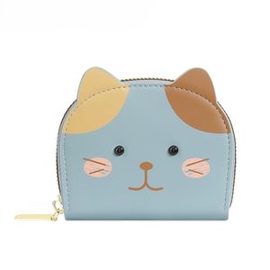 Billetera con Forma de Gato Azul
