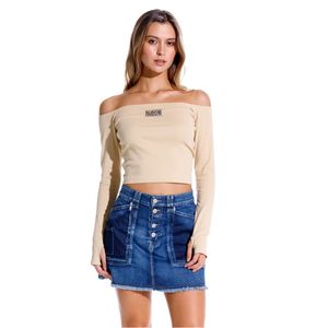 Falda Denim Para Mujer Reine Girbaud