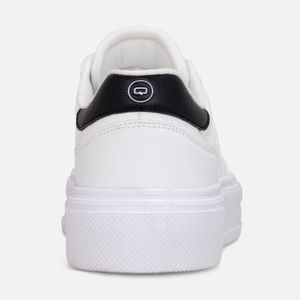 Zapatos Tenis Color Blanco Blanco Para Mujer