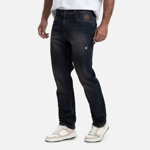 Jean Slim Color Azul Industry Para Hombre