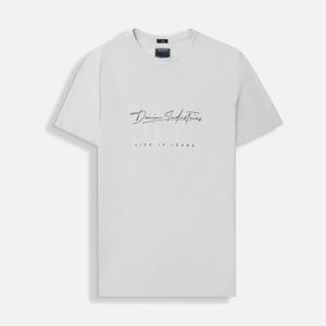 Camiseta Estampado Localizado Color Avena Para Hombre