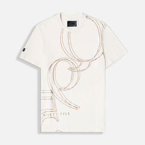 Camiseta Premium Manga Corta Color Whitecap Gray Para Hombre