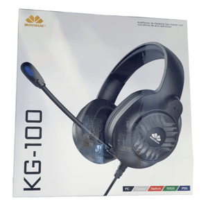 Diadema Gamer Bluetooth KG-100 Movisun Negro