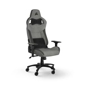Silla para juegos T3 RUSH Fabric (2023) - Gris/carbón