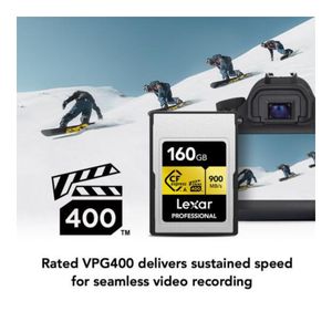 Lexar CFexpress 160GB 900 MBs Tipo A GOLD