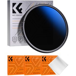 Filtro ND Variable 52mm ND2-ND400 Nano-K – K&F Concept