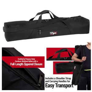 Estuche para tripodes de luces VidPro TC-22