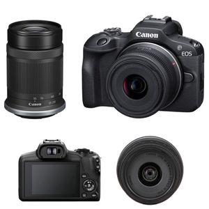 Canon EOS R100 18-45mm y 55-210mm