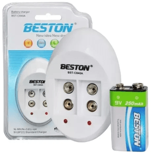Cargador De Pilas Beston BST-C818 9V