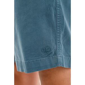 Bermuda azul con cordón para hombre