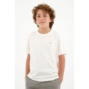 Camiseta básica crudo para niño