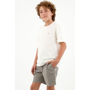 Camiseta básica crudo para niño