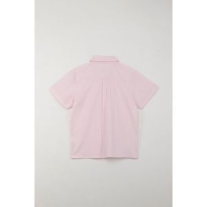 Pijama de camisa y short con textura para mujer