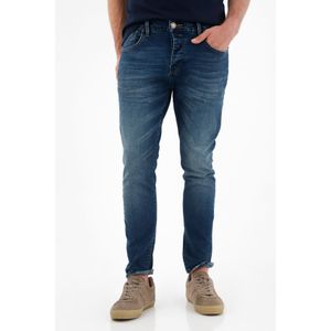 Jean Skinny tiro medio azul para hombre